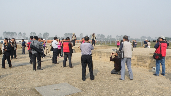 古津文物之光摄影大赛集体采风活动在孟津举