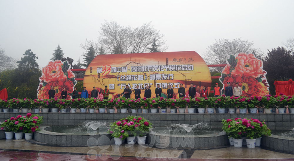 第33届洛阳牡丹文化节赏花启动 多类群体可免费赏花