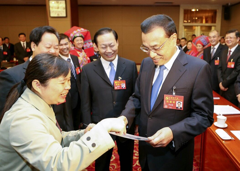 河南省人民政府门户网站 李克强在参加党的十